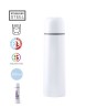 Bouteille Isotherme Personnalisable Cleikon Matières : acier inoxydable Couleurs : blanc personnalisable avec votre logo