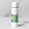 Bouteille Isotherme Personnalisable Cleikon Matières : acier inoxydable Couleurs : blanc cadeau entreprise pas cher