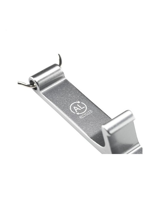 Alu Opener Phone Stand GRS Recycled porte-clés