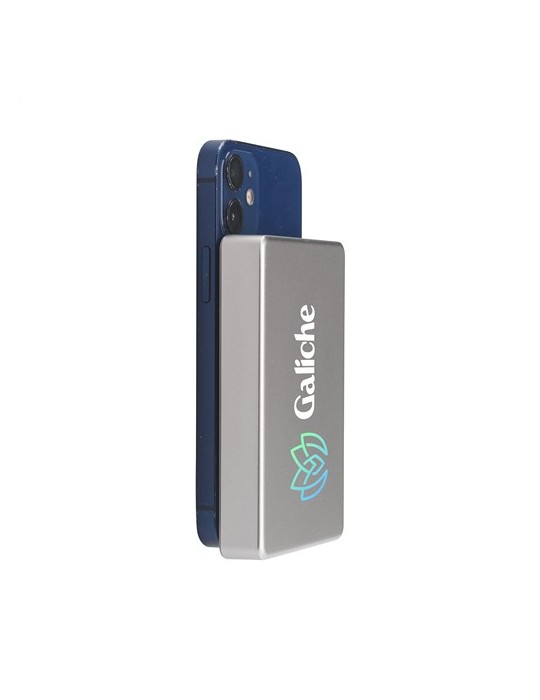 Wireless RCS Recycled Alu Magsafe Powerbank 10000