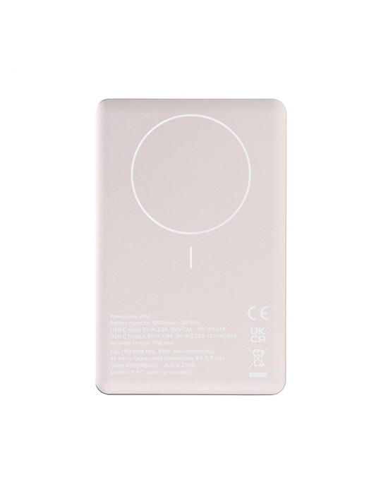 Wireless RCS Recycled Alu Magsafe Powerbank 10000