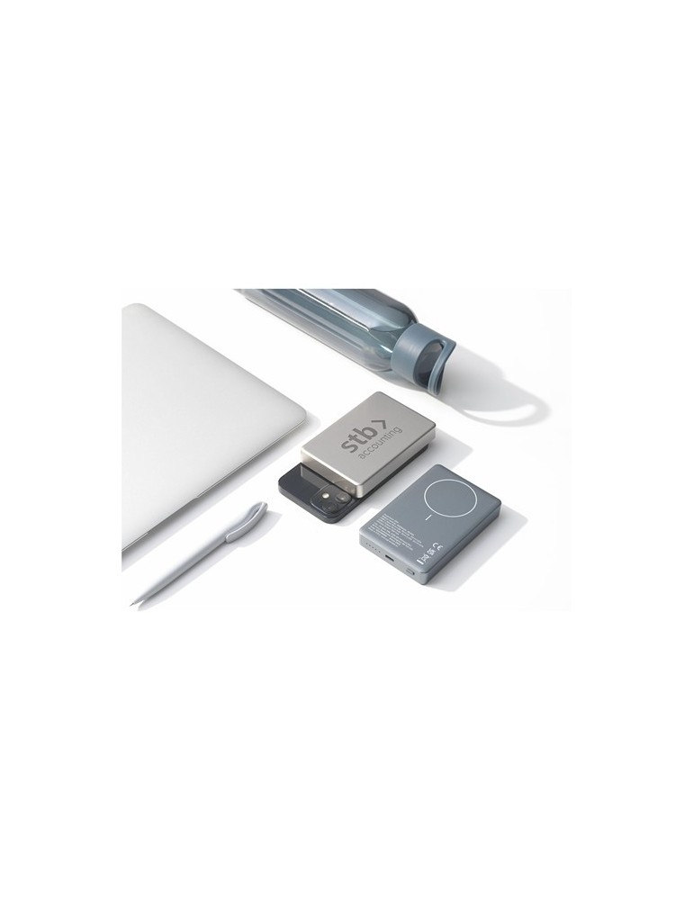 Wireless RCS Recycled Alu Magsafe Powerbank 10000
