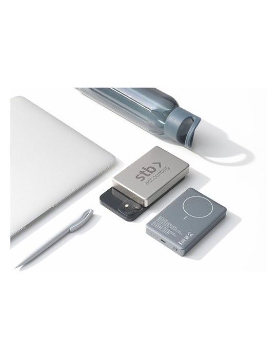 Wireless RCS Recycled Alu Magsafe Powerbank 10000