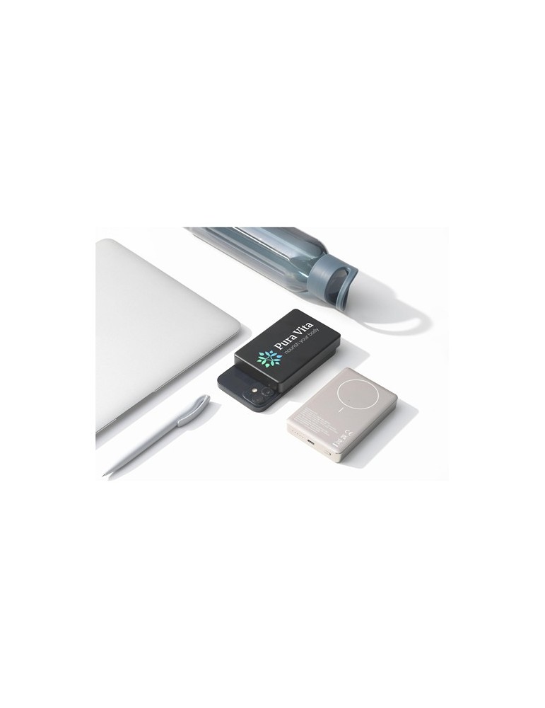 Wireless RCS Recycled Alu Magsafe Powerbank 10000