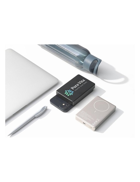 Wireless RCS Recycled Alu Magsafe Powerbank 10000
