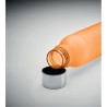 Bouteille Éco-responsable en RPET 600ml Personnalisée GLACIER Matières : PET recyclé Couleurs : orange transparent marquage coul