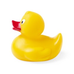 Canard Publicitaire Original - Koldy Objet Matières : PVC Couleurs : jaune objet promo petit budget