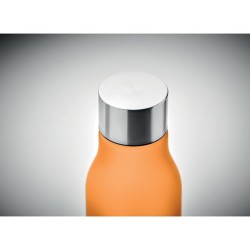 Bouteille Éco-responsable en RPET 600ml Personnalisée GLACIER Matières : PET recyclé Couleurs : orange transparent personnalisat