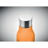 Bouteille Éco-responsable en RPET 600ml Personnalisée GLACIER Matières : PET recyclé Couleurs : orange transparent personnalisat