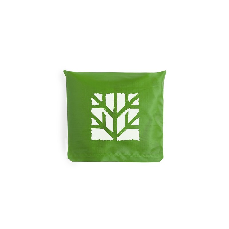 Sac Éco-responsable Pliable et Pratique Personnalisé Karent Matières : polyester Couleurs : bleu objet publicitaire robuste