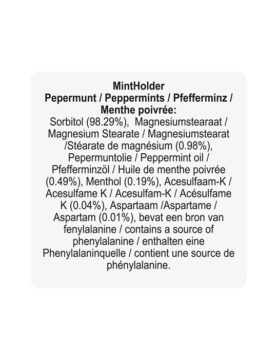 MintHolder pastilles à la menthe