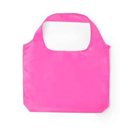 Sac Éco-responsable Pliable et Pratique Personnalisé Karent Matières : polyester Couleurs : fuchsia livraison express 24h 48h