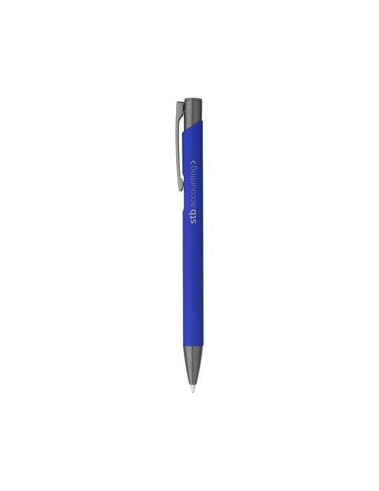 Ebony Soft RCS Recycled Alu SoftTouch stylo