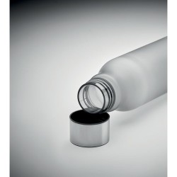 Bouteille Éco-responsable en RPET 600ml Personnalisée GLACIER Matières : PET recyclé Couleurs : gris transparent goodies entrepr