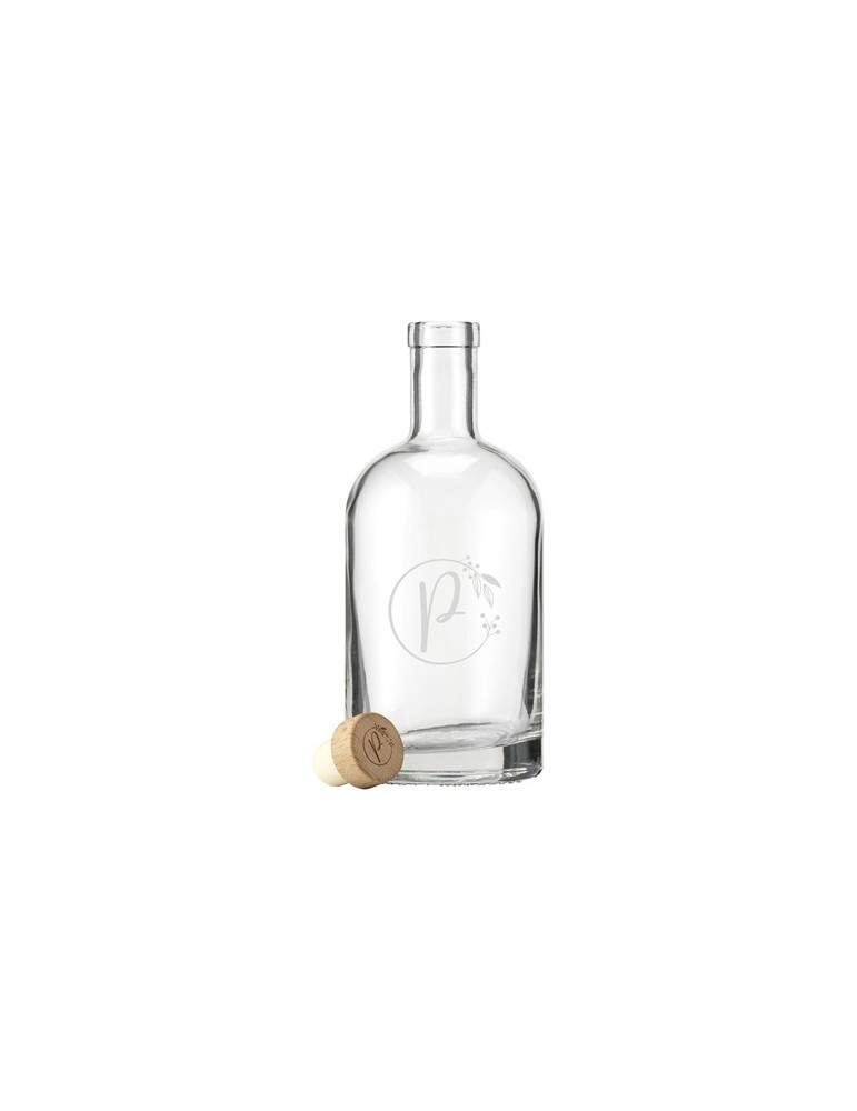 Helsinki Water Bottle Wooden Cork Stopper 700 ml