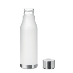 Bouteille Éco-responsable en RPET 600ml Personnalisée GLACIER Matières : PET recyclé Couleurs : blanc transparent cadeau entrepr