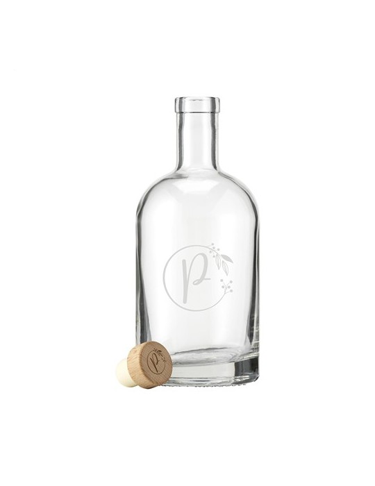 Helsinki Water Bottle Wooden Cork Stopper 700 ml