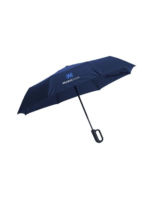 Carabiner RCS RPET parapluie pliable 21 inch