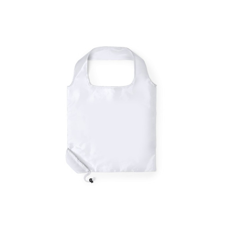 Sac Pliable Éco-responsable Personnalisé pas cher - Idéal pour vos Courses Dayfan Matières : polyester Couleurs : bleu marquage 