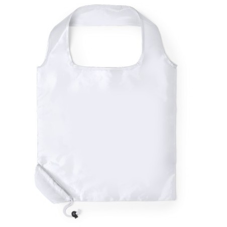 Sac Pliable Éco-responsable Personnalisé pas cher - Idéal pour vos Courses Dayfan Matières : polyester Couleurs : bleu marquage 