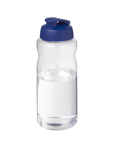 Bouteille de sport H2O Active® Base Pure de 1 L à couvercle rabattable