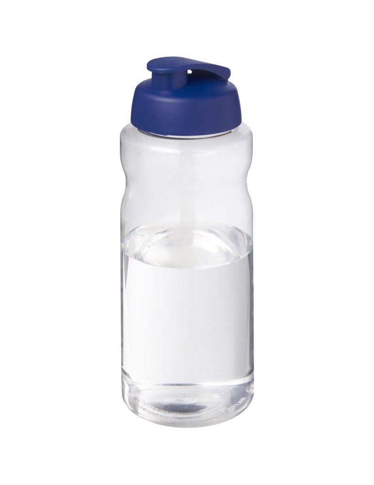 Bouteille de sport H2O Active® Base Pure de 1 L à couvercle rabattable