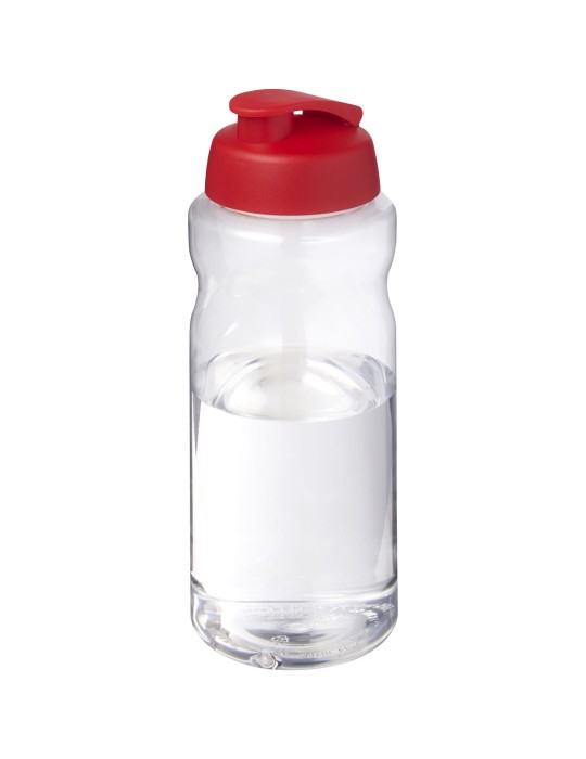Bouteille de sport H2O Active® Base Pure de 1 L à couvercle rabattable