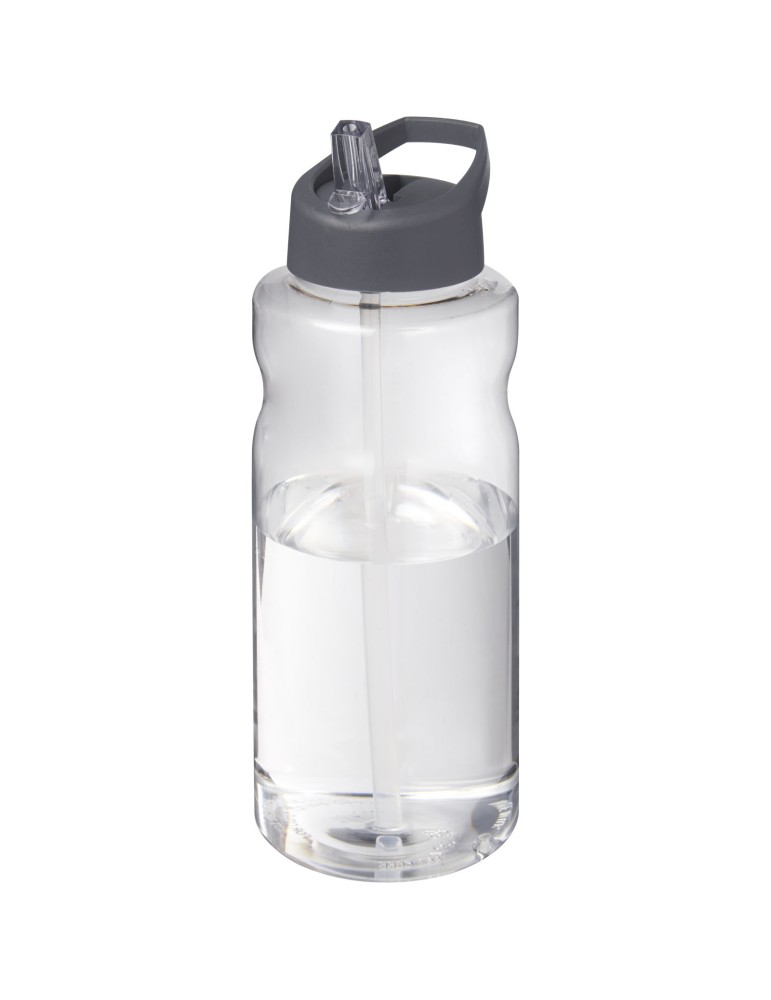 Bouteille de sport H2O Active® Big Base de 1 litre avec couvercle à…