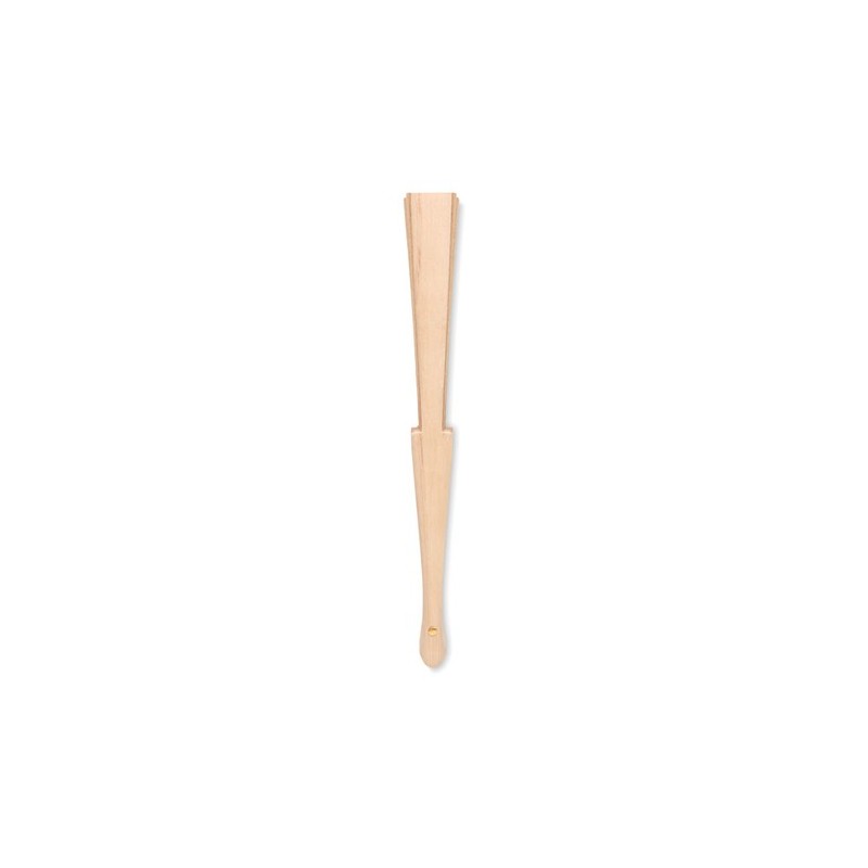 Éventail en bois et liège  personnalisé pas cher FANNY CORK personnalisable avec votre logo