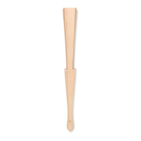 Éventail en bois et liège  personnalisé pas cher FANNY CORK personnalisable avec votre logo