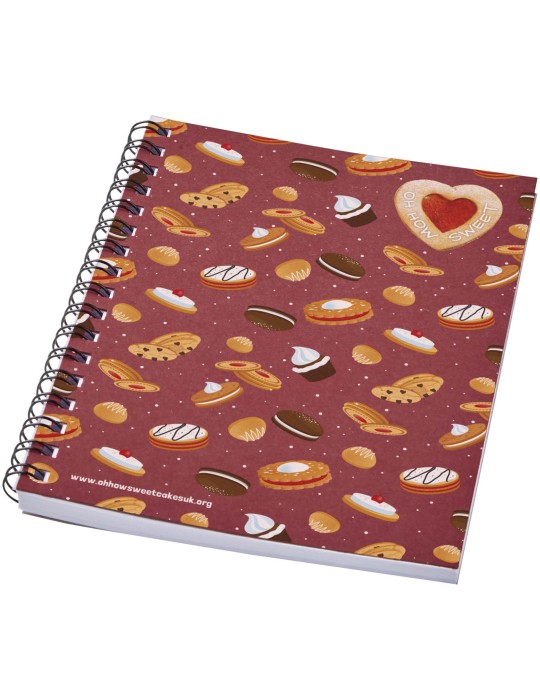 Carnet de notes à spirales Desk-Mate ® A6 coloré