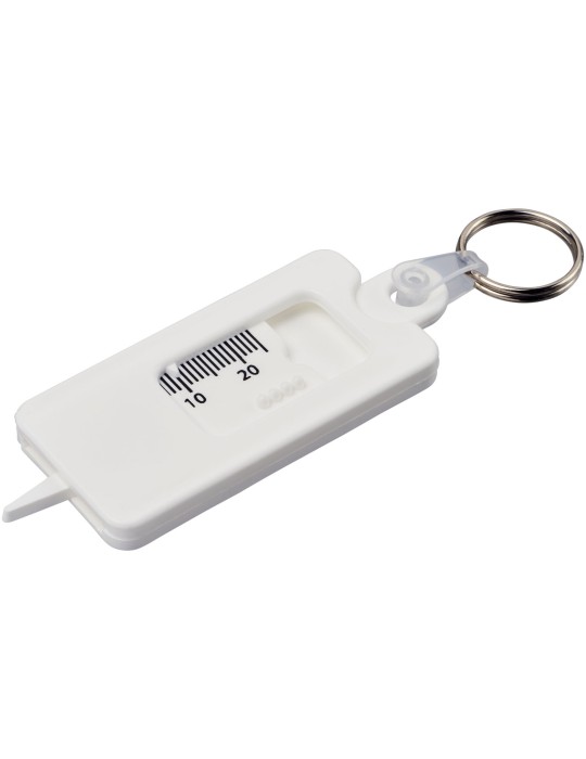 Porte-clés Kym recyclé vérificateur de structures de pneu