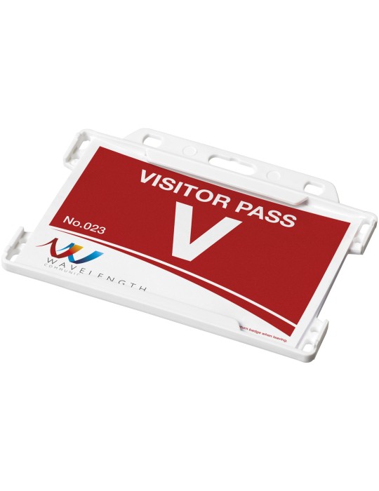 Porte-cartes Vega en plastique recyclé