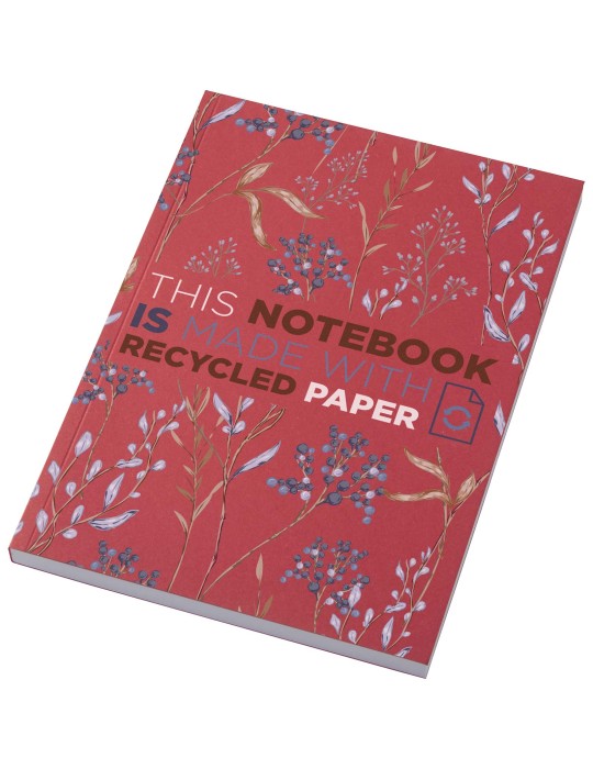 Cahier Novella Austen Colours A5 recyclé à couverture souple de 100…