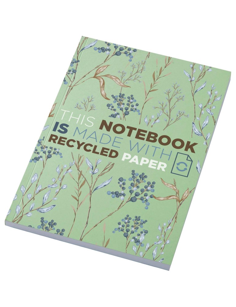 Cahier Novella Austen Colours A5 recyclé à couverture souple de 100…