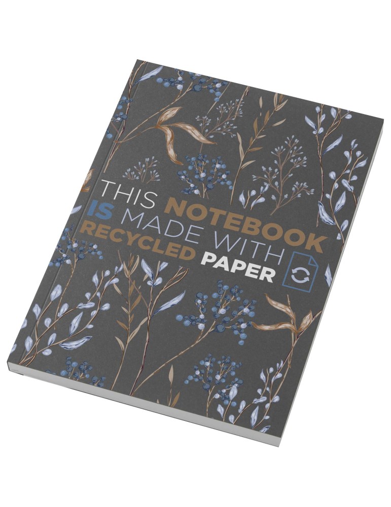 Cahier Novella Austen Colours A5 recyclé à couverture souple de 100…