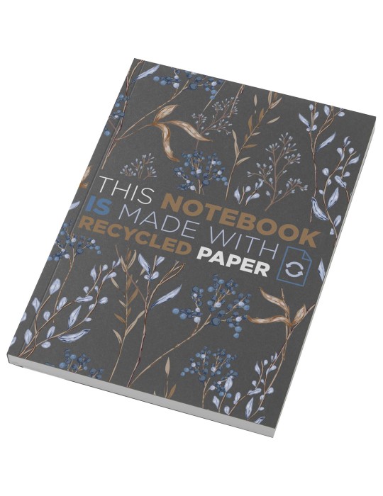 Cahier Novella Austen Colours A5 recyclé à couverture souple de 100…