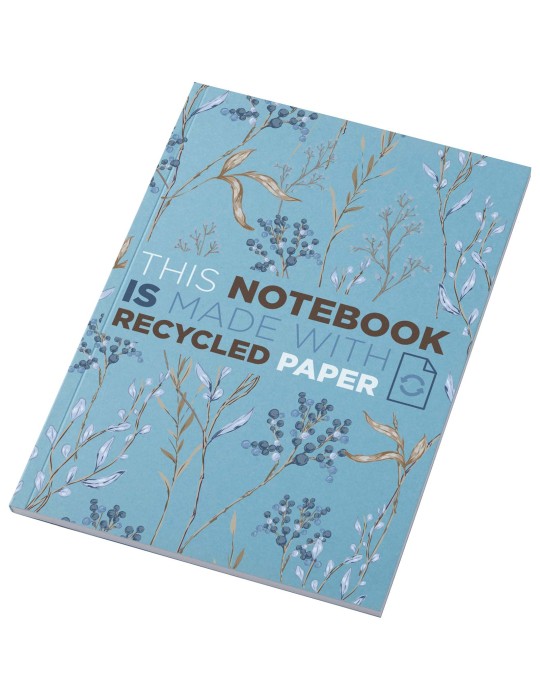 Cahier Novella Austen Colours recyclé A5 à couverture souple de 50…