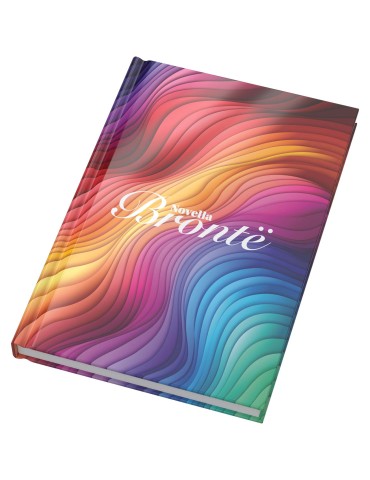 Carnet A5 à couverture rigide et brillante Novella Brontë avec 100…