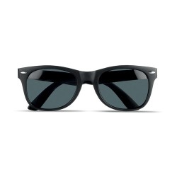 Lunettes de soleil Éco-responsables en liège Personnalisées PALOMA Matières : Polycarbonate (PC) Couleurs : noir 2