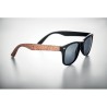 Lunettes de soleil Éco-responsables en liège Personnalisées PALOMA Matières : Polycarbonate (PC) Couleurs : noir goodies publici