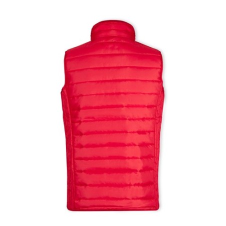 Gilet Bodywarmer Personnalisé Belsan Matières : polyester Taille textile : L Couleurs : bleu marine marquage couleur éclatante