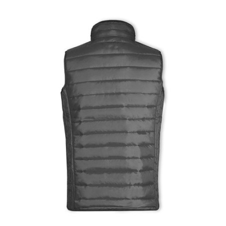 Gilet Bodywarmer Personnalisé Belsan Matières : polyester Taille textile : L Couleurs : bleu marine marquage laser ultra précis