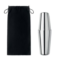 Set à Cocktail en Inox Personnalisé de Luxe BOSTON Matières : acier inoxydable Couleurs : argenté brillant cadeau entreprise pas