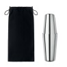 Set à Cocktail en Inox Personnalisé de Luxe BOSTON Matières : acier inoxydable Couleurs : argenté brillant cadeau entreprise pas