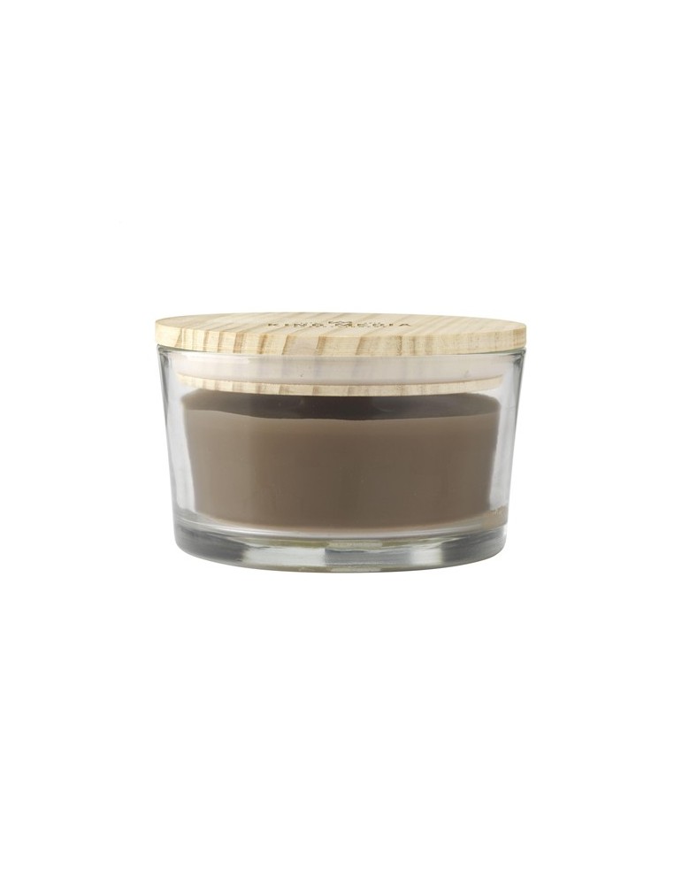 Wooosh Flame Scented Candle Dark Amber bougie parfumée