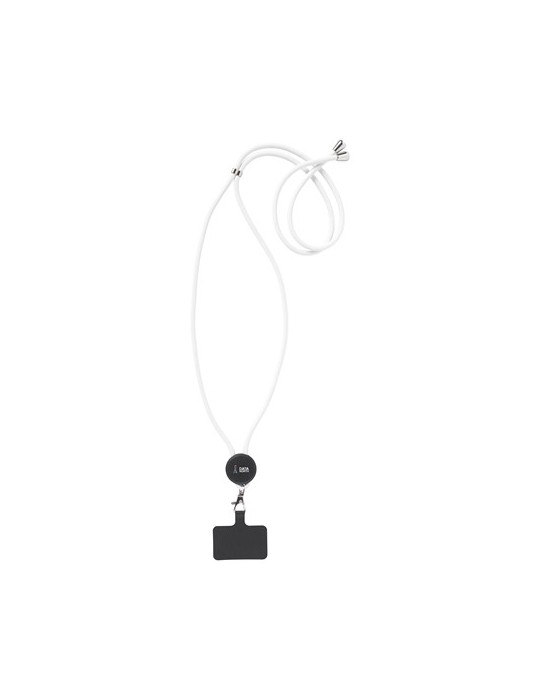 Lace Lanyard GRS RPET 0,5 cm cordelière téléphonique