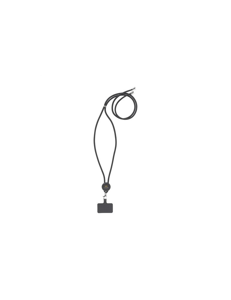 Lace Lanyard GRS RPET 0,5 cm cordelière téléphonique