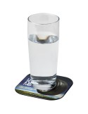 Sous-verre carré en pneu recyclé, goodies durable | Brite-Mat
