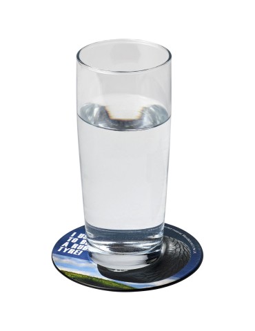 Sous-verre rond Brite-Mat® en pneu